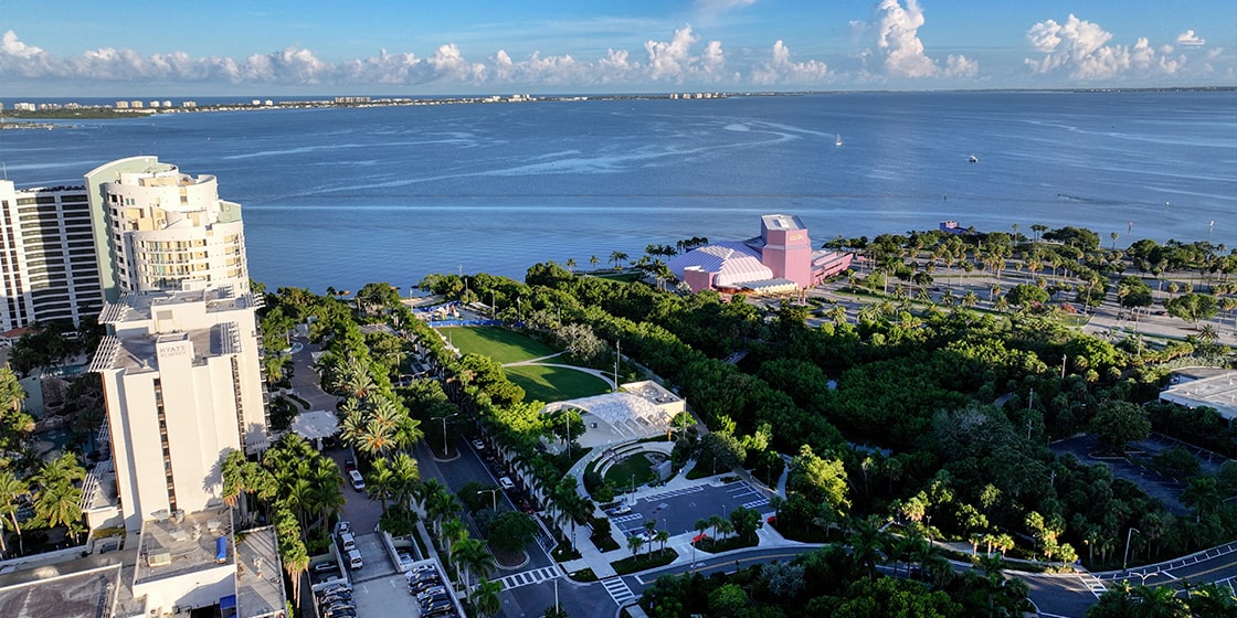 Downtown Sarasota Aerial