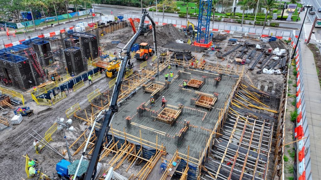 One Park Sarasota April 2025 Construction 