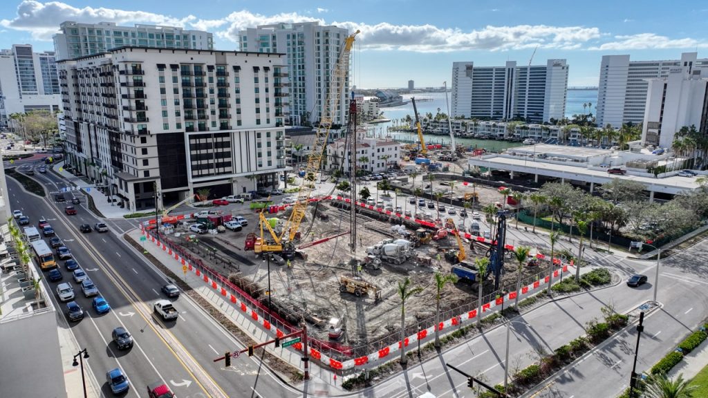 One Park Sarasota December 2024 Construction