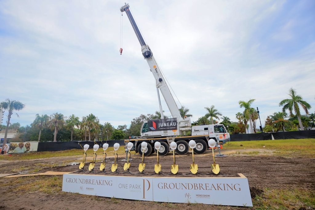 One Park Sarasota October 2024 Construction