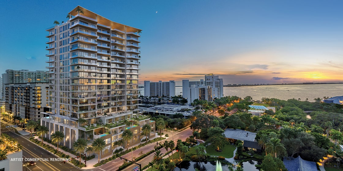 New construction condos in Downtown Sarasota