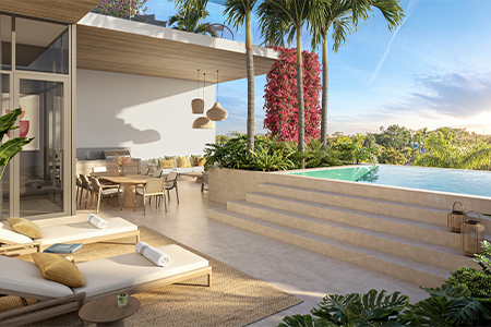 A Sarasota Townhome Collection Designed for Rooftop Living