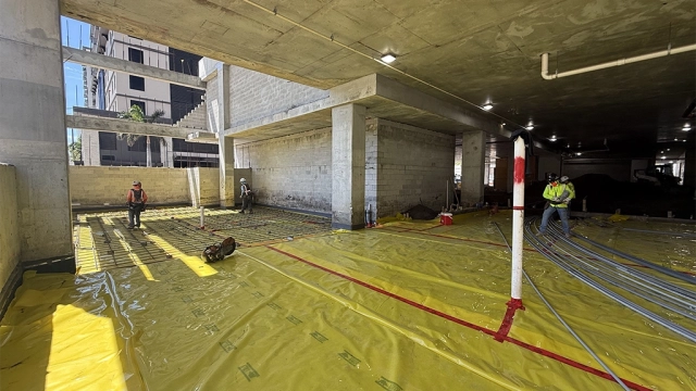 One Park Construction Interior Building Ground Level