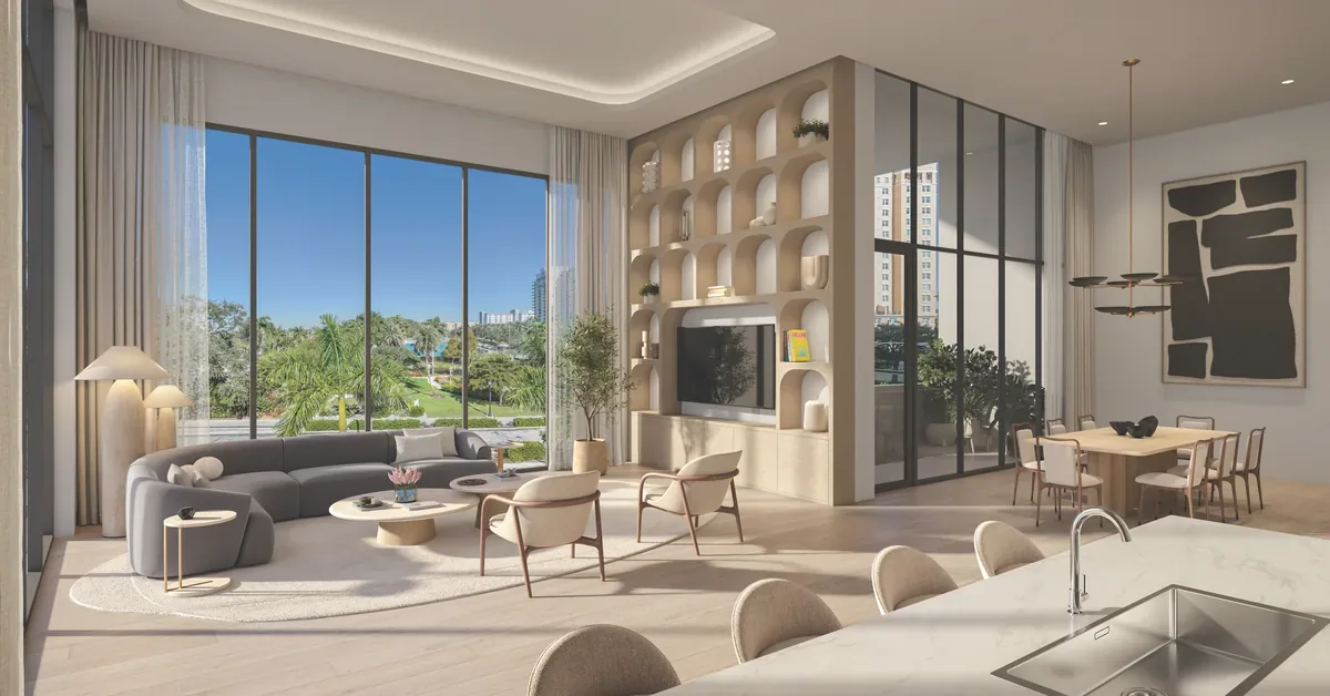 Pmg One Park Sarasota 04 Townhouse1 Living 01