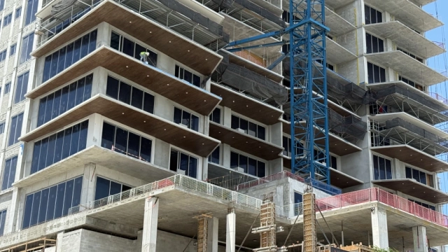 One Park Construction exterior