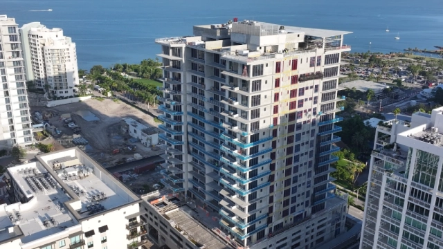 Exterior Building Aerial North